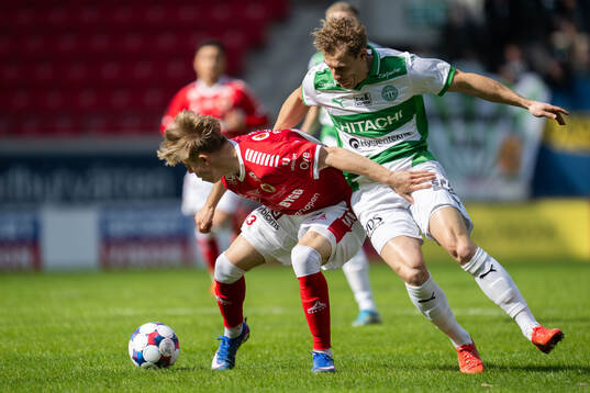 Kalmars Charlie Rosenqvist och Västerås Herman Magnusson