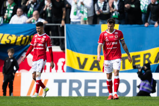 Kalmars Melker Hallberg deppar