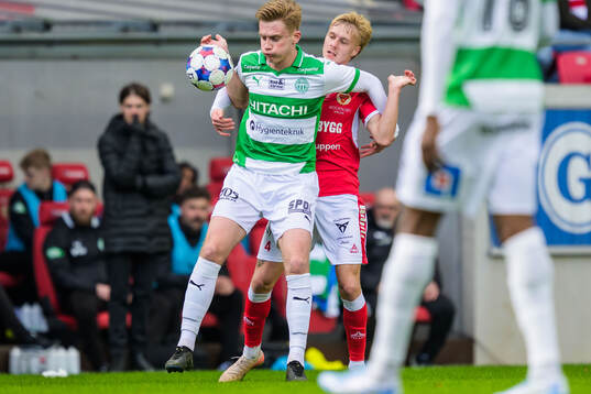 Västerås Karl Gunnarsson och Kalmars Rony Jansson