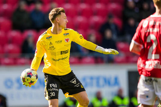 Kalmars målvakt Jakob Kindberg