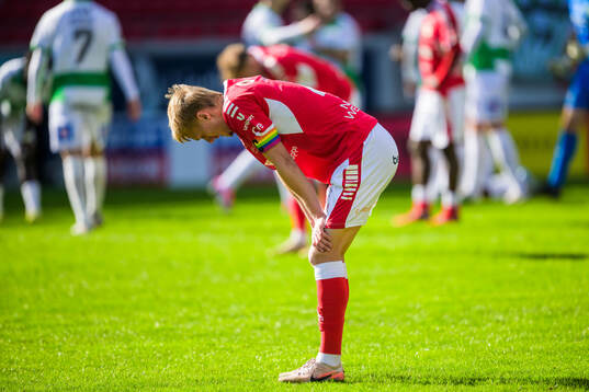 Kalmars Rony Jansson deppar