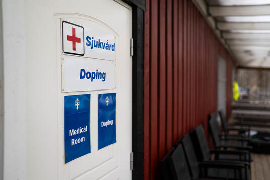 Dopingkontrollrum