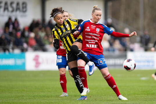 Häckens Felicia Schröder och Vittsjös Kajsa Lind