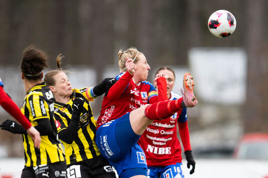 Häckens Anna Anvegård och Vittsjös Sandra Lynn
