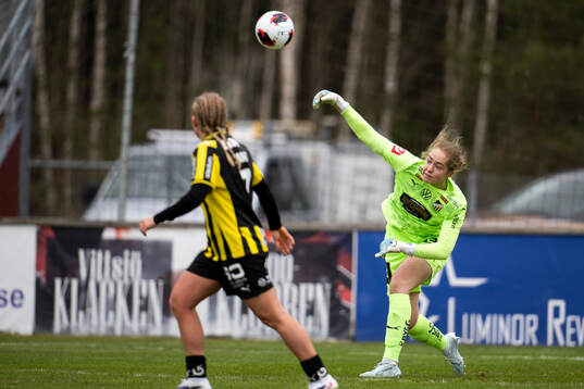 Häckens målvakt Fanney Inga Birkisdottir
