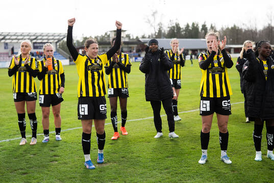 Häckens Tabitha Michelle Tindell jublar