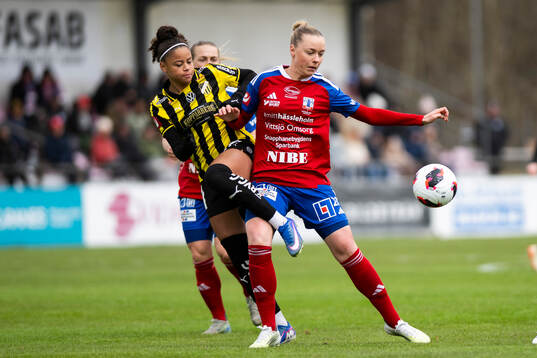 Vittsjös Kajsa Lind och Häckens Felicia Schröder