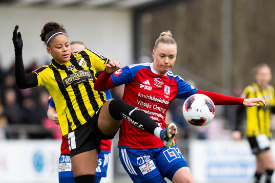 Vittsjös Kajsa Lind och Häckens Felicia Schröder