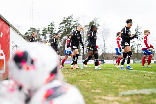 Häckens spelare gör entré
