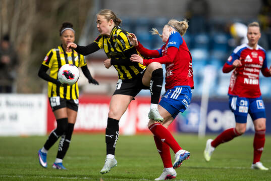 Vittsjös Sanni Ojanen och Häckens Anna Anvegård