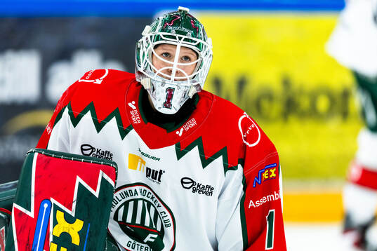 Frölundas målvakt Maja Helge
