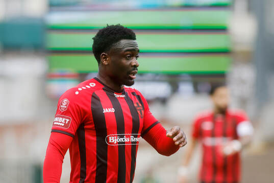 Nordic United FCs Emmanuel Swedi