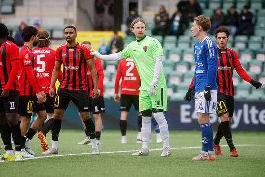 Nordic United FCs målvakt William Eskelinen