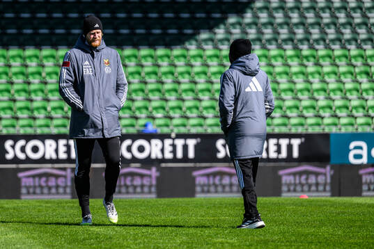 Östersunds assisterande tränare Fredrik Aasmund Eliassen