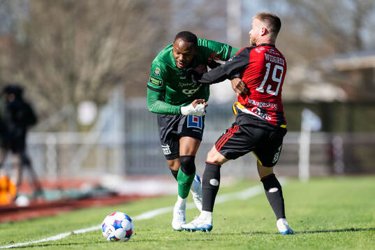 Varbergs Shanyder Borgelin och Östersunds Dennis Widgren