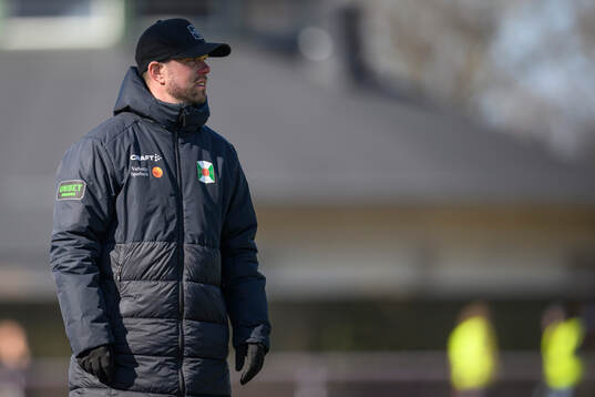 Varbergs tränare Victor Salwén