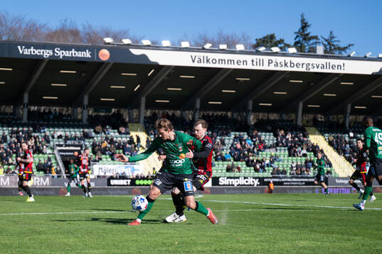 Varbergs Jonathan Nilsson och Östersunds Daniel Miljanovic