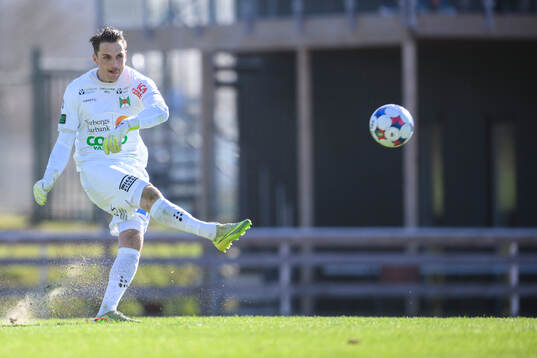 Varbergs målvakt Oscar Ekman