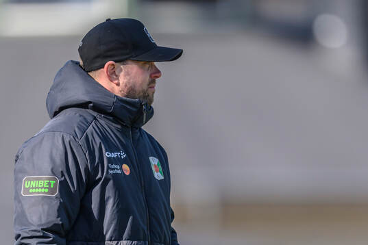 Varbergs tränare Victor Salwén
