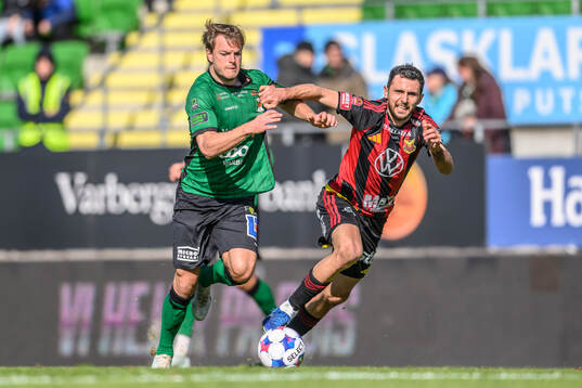 Varbergs Albin Winbo och Östersunds Amar Begic
