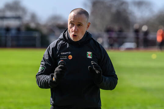 Varbergs fystränare Conor McDonaugh