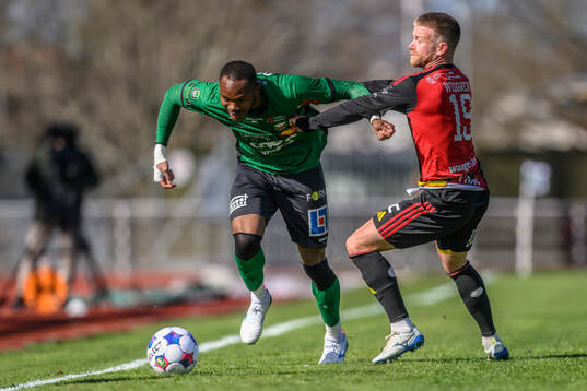 Varbergs Shanyder Borgelin och Östersunds Dennis Widgren