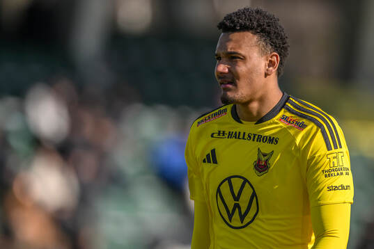 Östersunds målvakt Tyree Griffiths
