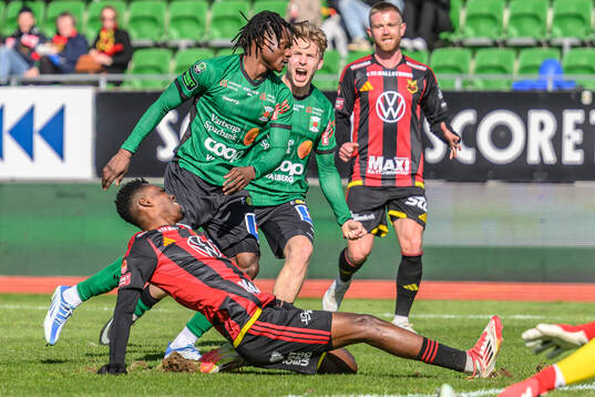 Varbergs Severin Nioule jublar