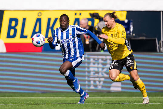 IFK Göteborgs Saidou Alioum Moubarak och Elfsborgs Niklas