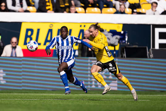 IFK Göteborgs Saidou Alioum Moubarak och Elfsborgs Niklas