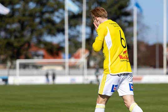 Falkenbergs Linus Borgström deppar