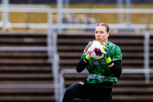 Hammarbys målvakt Melina Loeck