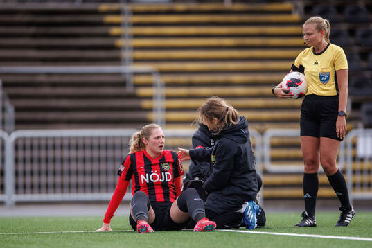 Brommapojkarnas Julia Laukström får vård