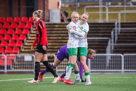Bläddra bland fler bilder av Fotboll, Damallsvenskan, Brommapojkarna - Hammarby