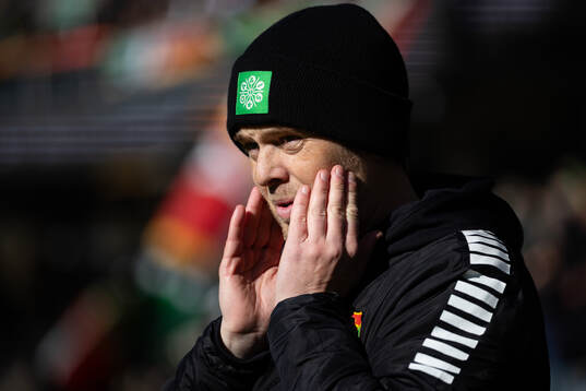 GAIS tränare Fredrik Holmberg