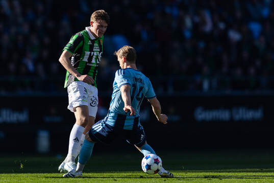 GAIS Max Andersson och Djurgårdens Hampus Finndell