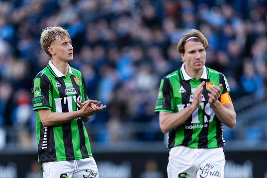 GAIS Henry Sletsjøe och August Wängberg deppar