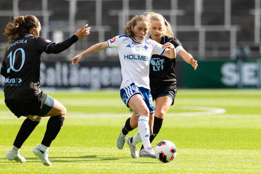 IFK Norrköpings Matilda Kristell och Malmö FFs Nellie