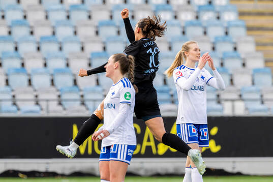 Malmö FFs Isabella D'Aquila jublar