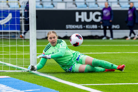 IFK Norrköpings målvakt Sofia Hjern