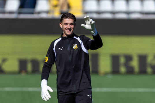 Häckens målvakt David Andersson