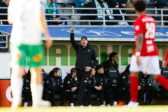 Head coach Thomas Myhre of HamKam