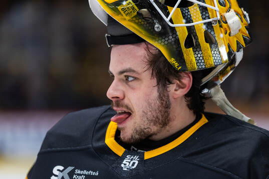 Skellefteås målvakt Strauss Mann