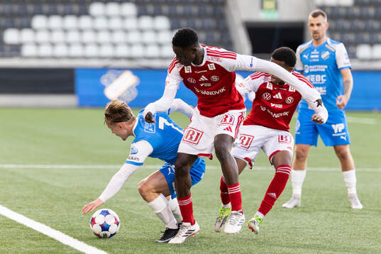 Sandvikens IFs Valassina Solo Diomande och Oddevolds