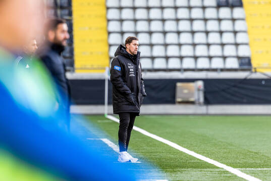 Oddevolds tränare Rikard Nilsson