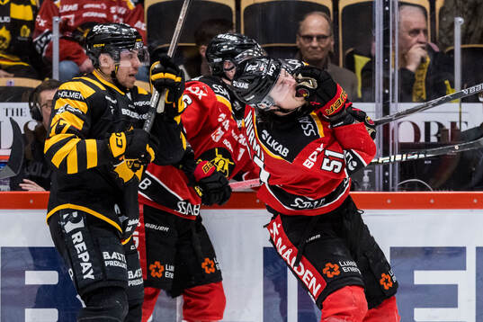 Luleås Markus Nurmi har ont