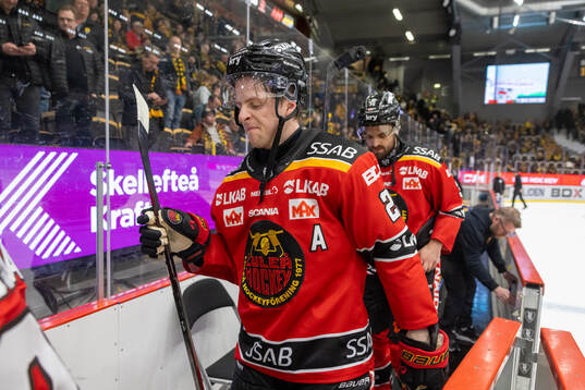 Luleås Jesper Sellgren deppar