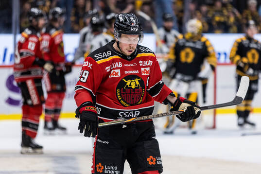 Luleås Erik Gustafsson deppar