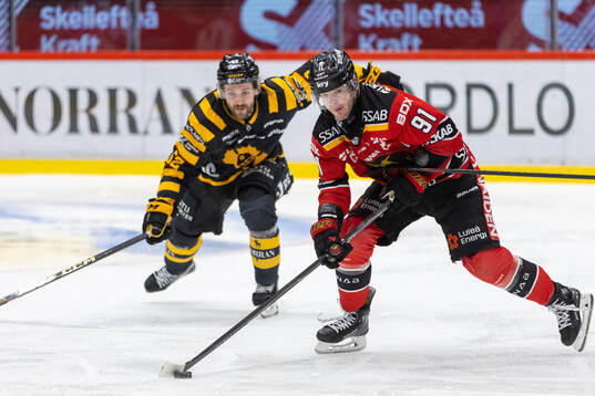 Skellefteås Arvid Lundberg och Luleås Brian O'Neill