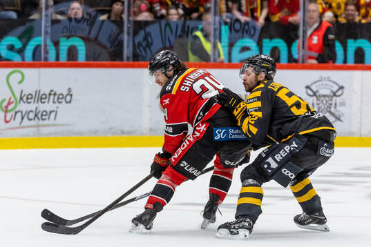 Luleås Brendan Shinnimin och Skellefteås Arvid Lundberg